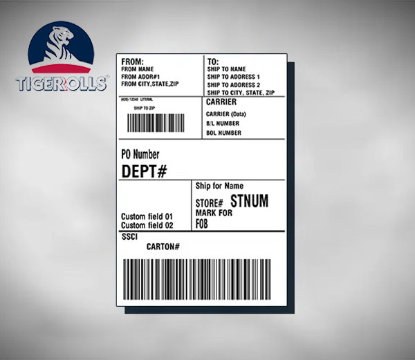 PO label