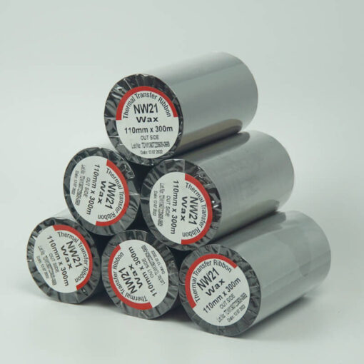 Mực in mã vạch wax 110x300