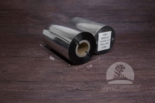 mực in mã vạch wax 110x300