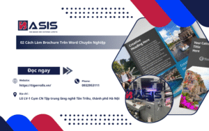 Cách làm Brochure trên Word